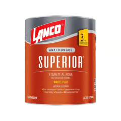 Galon esmalte al agua lanco