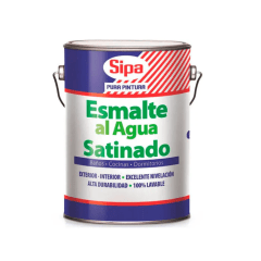 Galon esmalte al agua satinado