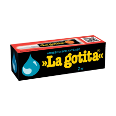 Adhesivo instantáneo la gotita liquida