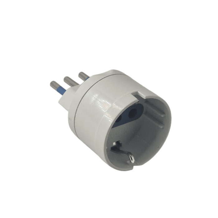 Adaptador volante schuko 0