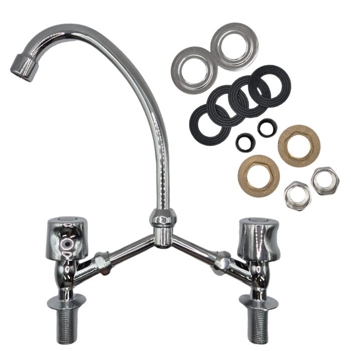 Combinación lavaplatos regulable vander3