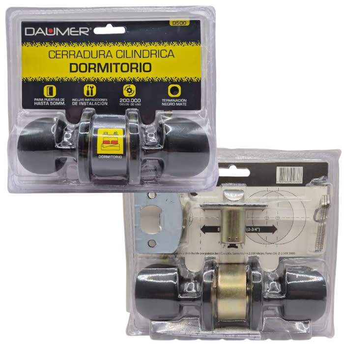 Cerradura cilindrica dormitorio7