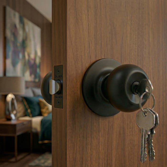 Cerradura cilindrica dormitorio6