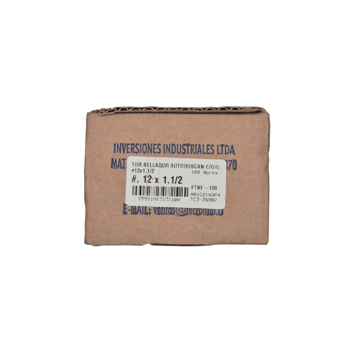 Caja c. hexagonal punta broca 5/16