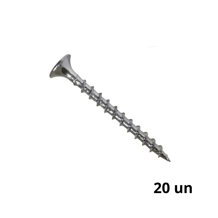 Cabeza trompeta punta fina #8 x 2