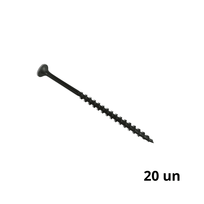 Cabeza trompeta punta fina #8 x 3