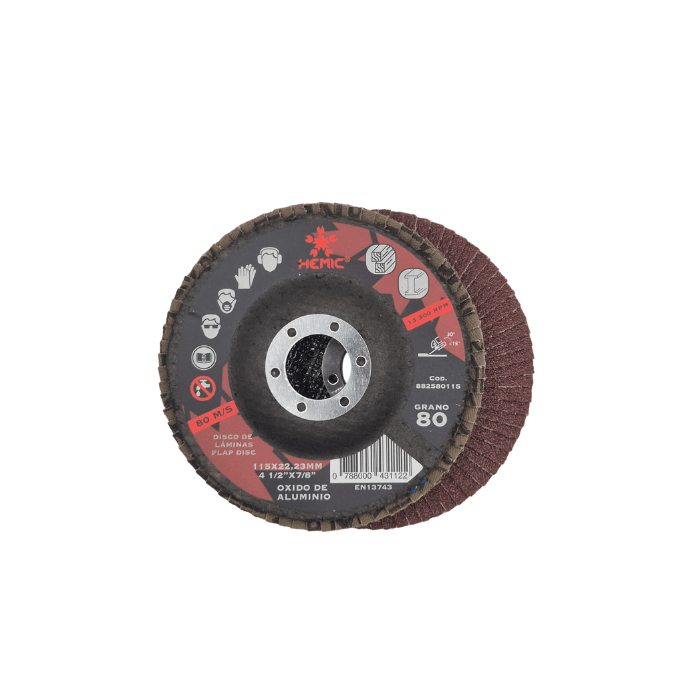 Disco traslapado multiproposito 4 1/2