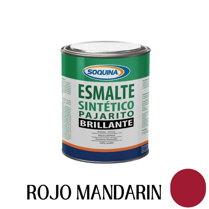 1/4 galón esmalte sintético pajarito9