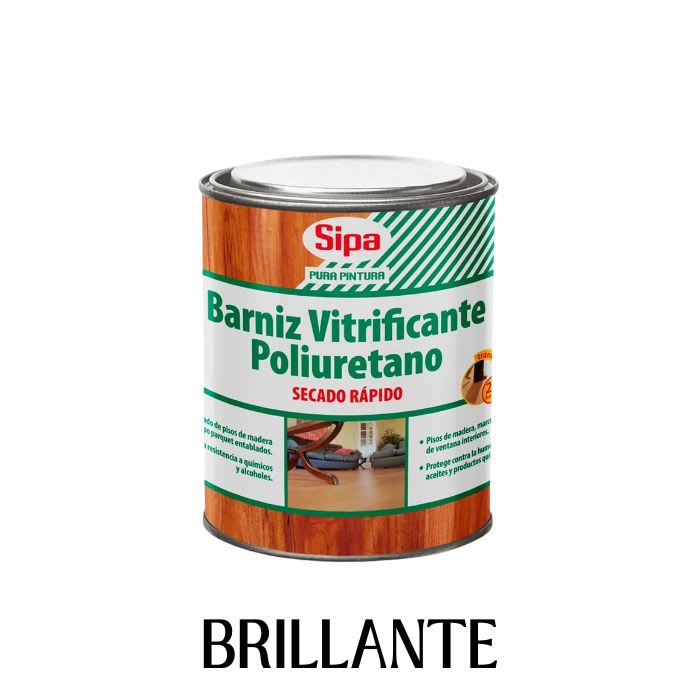 1/4 Galon vitrificante barniz madera2