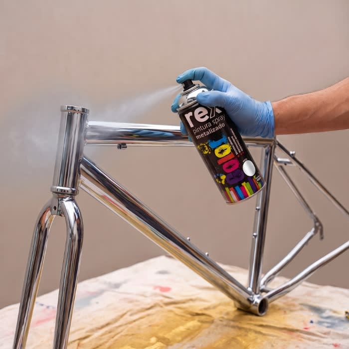 Spray metalizado