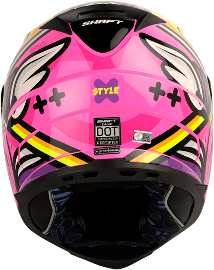 CASCO SHAFT 502 STYLE PINK Full Ruedas Chile