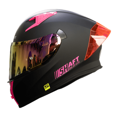 CASCO SHAFT 526SP EVO SOLID BLACK PINK MATTE
