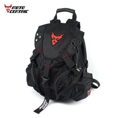 MOCHILA MOTOCENTRIC EXPLORER BLACK RED MC-11-0099