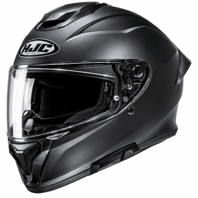 CASCO HJC I71 MATTE BLACK MONOCOLOR