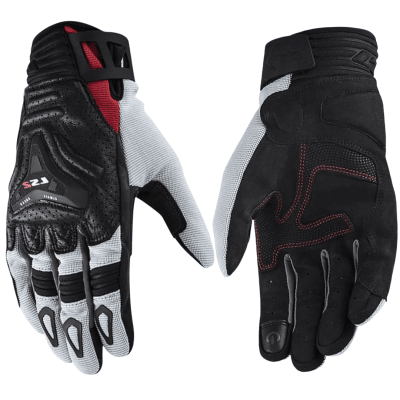 GUANTES LS2 ALL TERRAIN GRAY RED