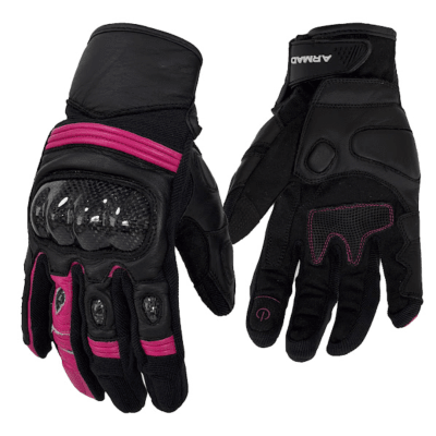 GUANTES ARMAD LADY LILLY BLACK PINK