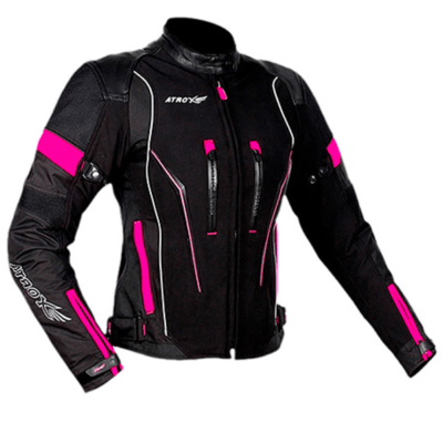 CHAQUETA ATROX AT2419 LADY BLACK PINK