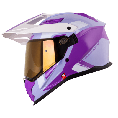 CASCO MULTIPROPOSITO SHAFT PRO MX400 DV AVENGER PURPLE