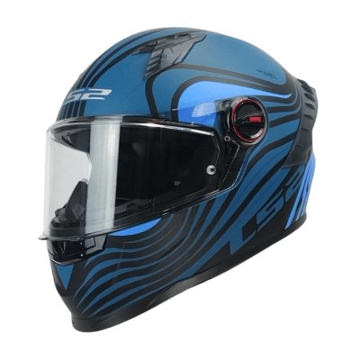 CASCO LS2 FF816 COSMOS BEATS BLUE MATTE
