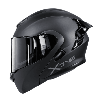 CASCO ABATIBLE XONE 3000RS BIG TYPE SOLID BLACK TOTAL BLACK
