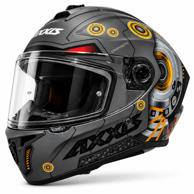CASCO AXXIS DRAKEN S BIONIC A2 TITANIUM MATTE GRAY