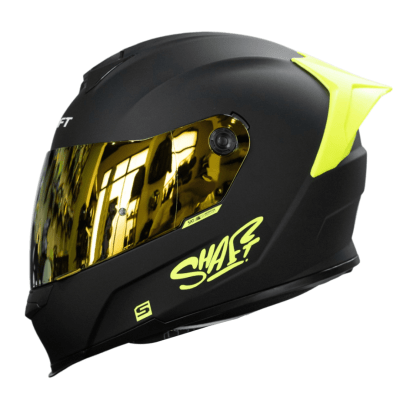 CASCO SHAFT 502 EVO SOLID BLACK NEON YELLOW