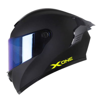 CASCO XONE 500 SOLID BLACK MATTE YELLOW