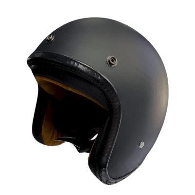 CASCO BOBBER MAX MATTE NEGRO