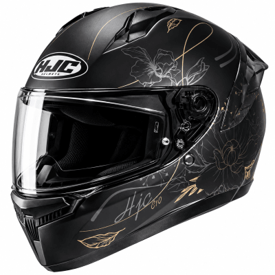 CASCO HJC C10 EPIK AERO BLACK GOLD
