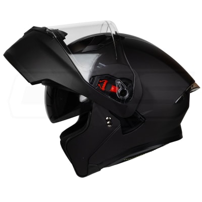 CASCO ABATIBLE ICH 3120 SOLID MATTE BLACK