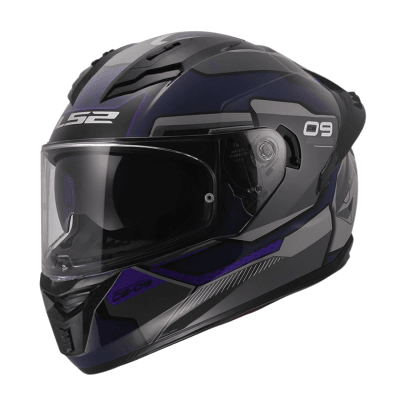 CASCO LS2 FF806 FUSION CE-09 BLUE GRAY