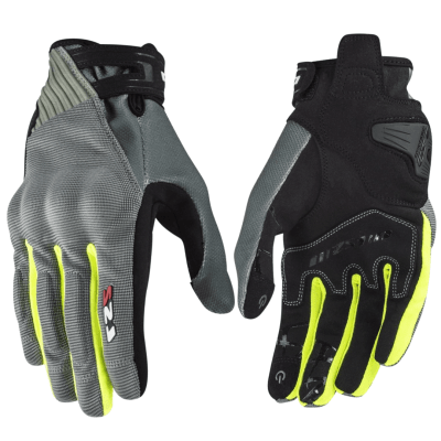 GUANTES LS2 DART II GRAY YELLOW