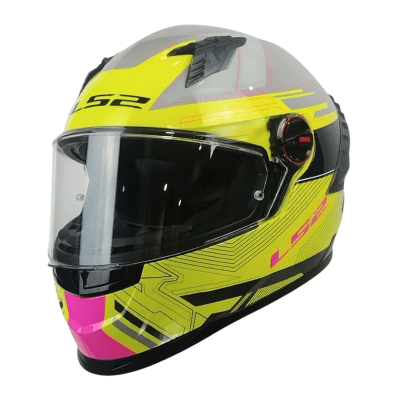 CASCO LS2 FF816 COSMOS DIGITAL YELLOW PINK