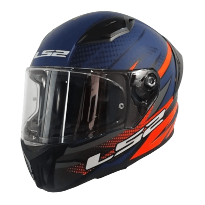 CASCO LS2 FF810 VIGO FLIGHT BLUE ORANGE MATTE