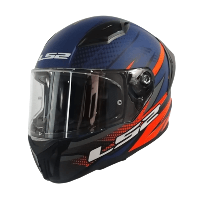 CASCO LS2 FF810 VIGO FLIGHT BLUE ORANGE MATTE