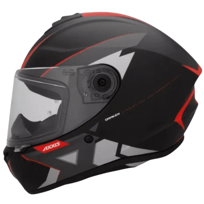 CASCO AXXIS DRAKEN S FRANTIC B5 RED MATTE