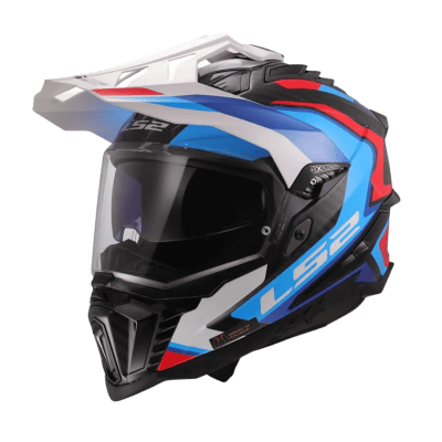 CASCO LS2 MX701 EXPLORER C FRONTIER II WHITE BLUE