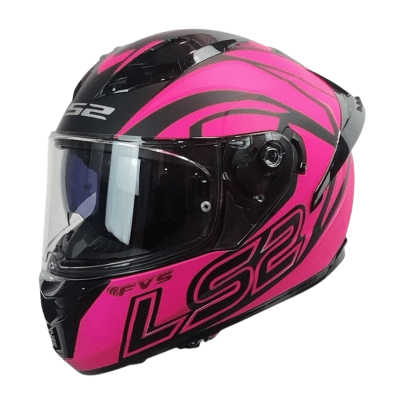 CASCO LS2 FF806 FUSION SINGULAR PINK BLACK
