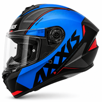 CASCO AXXIS DRAKEN S GEAR E7 BLUE MATTE