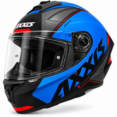 CASCO AXXIS DRAKEN S GEAR E7 BLUE MATTE