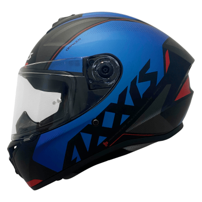 CASCO AXXIS DRAKEN S GEAR E7 BLUE MATTE