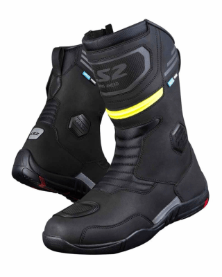BOTAS LS2 GOBY MAN CAÑA ALTA BLACK YELLOW