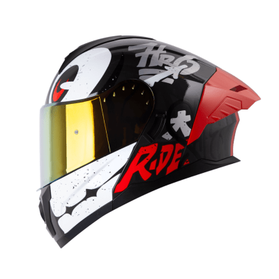 CASCO HRO 3480DV LETTER FACE RED BLACK