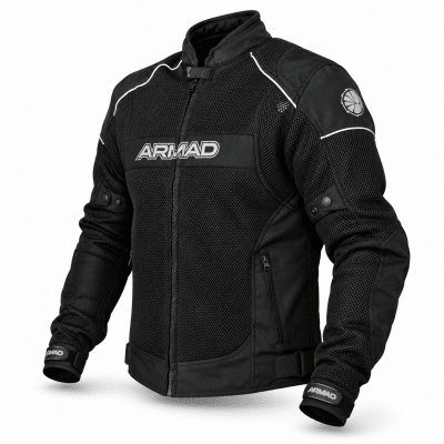 CHAQUETA ARMAD MESH BLACK MEN