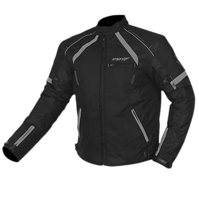 CHAQUETA ATROX AT2129 MAN BLACK GRAY