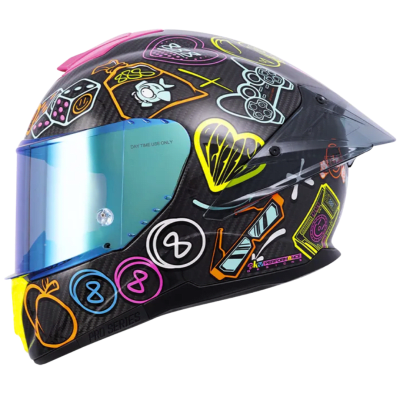 CASCO SHAFT 620C AGUDELO PERREO FIBRA CARBONO