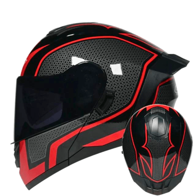 CASCO ABATIBLE LVS RED LINE