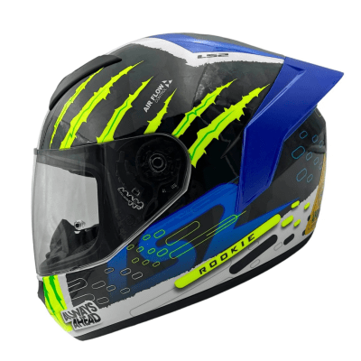 CASCO LS2 FF352 EVO SKAR BLACK BLUE