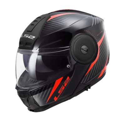 CASCO LS2 FF902 SCOPE II SKID BLACK RED