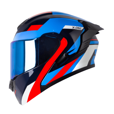 CASCO ABATIBLE XONE 3000RS VIP BLUE WHITE